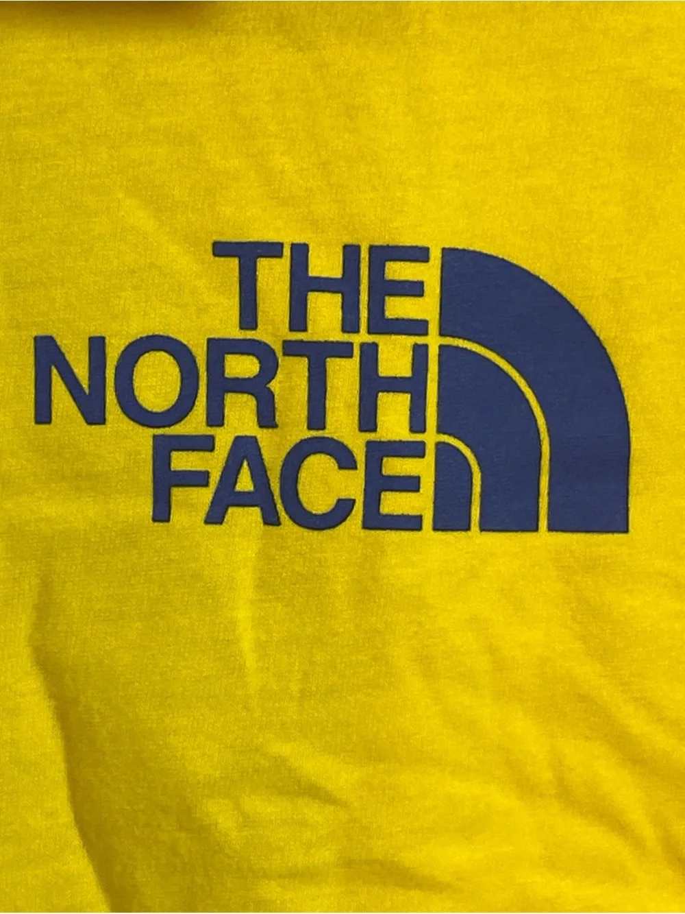 The North Face Long Sleeve Men's Crew Neck Tee Shirt Lightning Yellow XL NWT